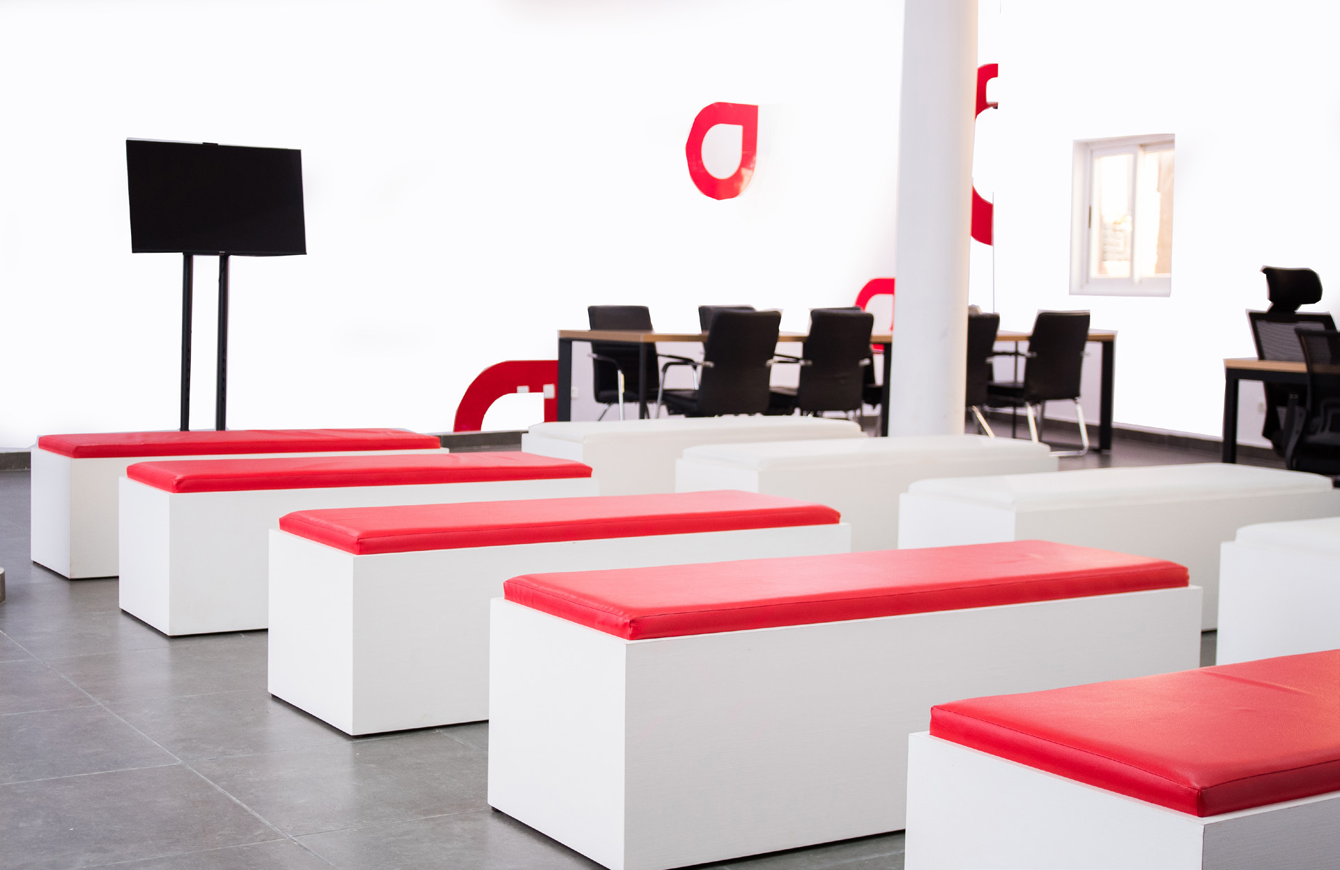 GOMYCODE presentation and community event area